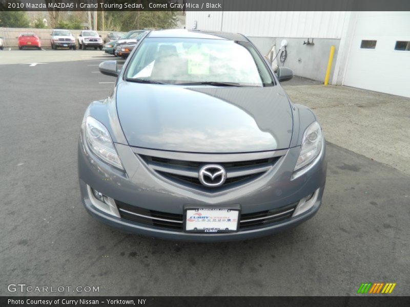 Comet Gray Mica / Black 2010 Mazda MAZDA6 i Grand Touring Sedan