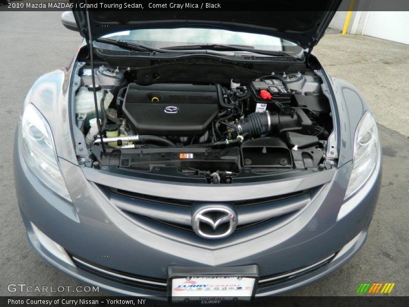 Comet Gray Mica / Black 2010 Mazda MAZDA6 i Grand Touring Sedan