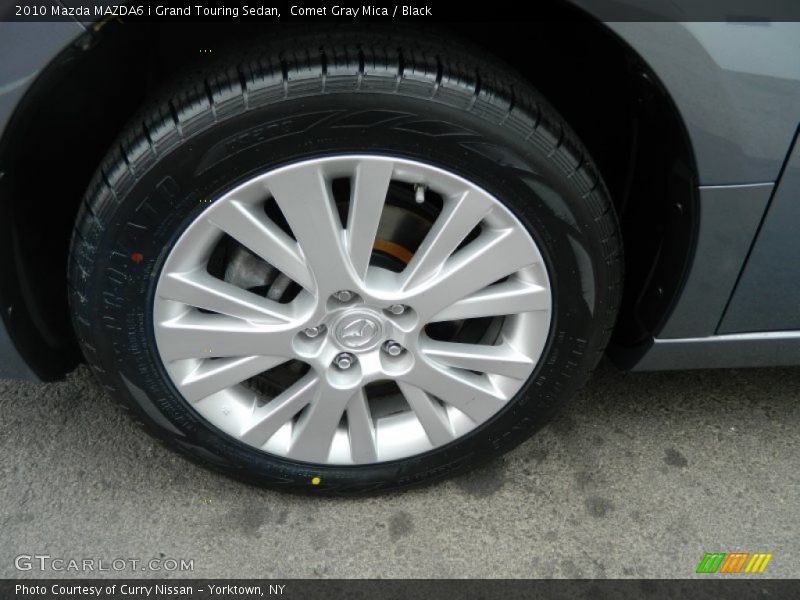 Comet Gray Mica / Black 2010 Mazda MAZDA6 i Grand Touring Sedan