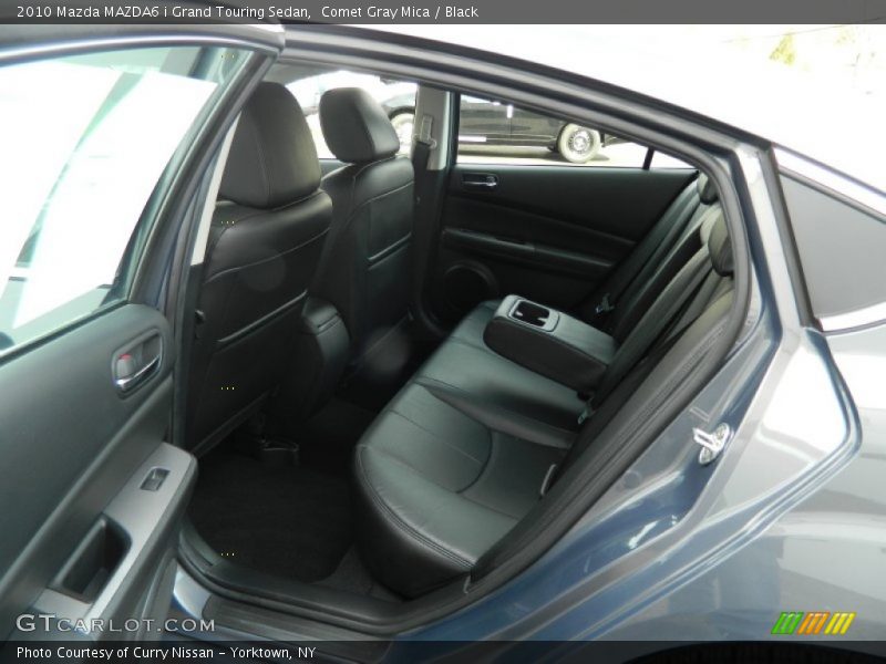 Comet Gray Mica / Black 2010 Mazda MAZDA6 i Grand Touring Sedan