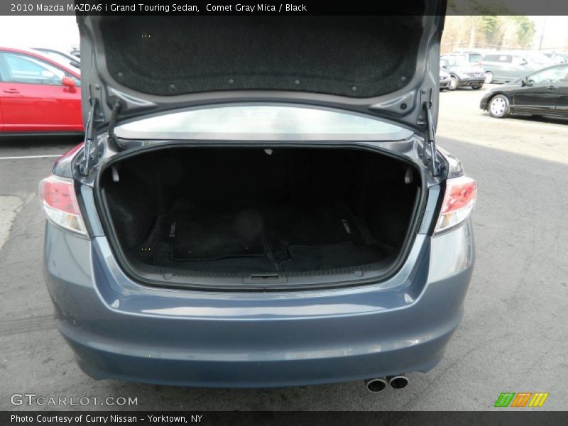 Comet Gray Mica / Black 2010 Mazda MAZDA6 i Grand Touring Sedan