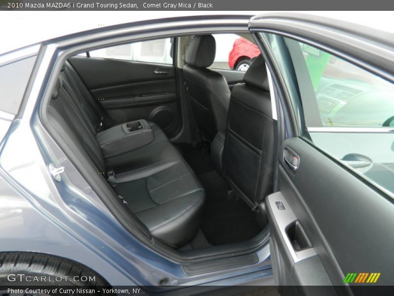 Comet Gray Mica / Black 2010 Mazda MAZDA6 i Grand Touring Sedan