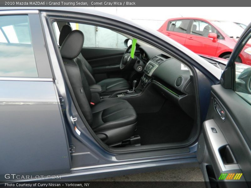 Comet Gray Mica / Black 2010 Mazda MAZDA6 i Grand Touring Sedan