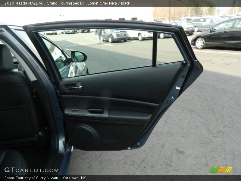 Comet Gray Mica / Black 2010 Mazda MAZDA6 i Grand Touring Sedan