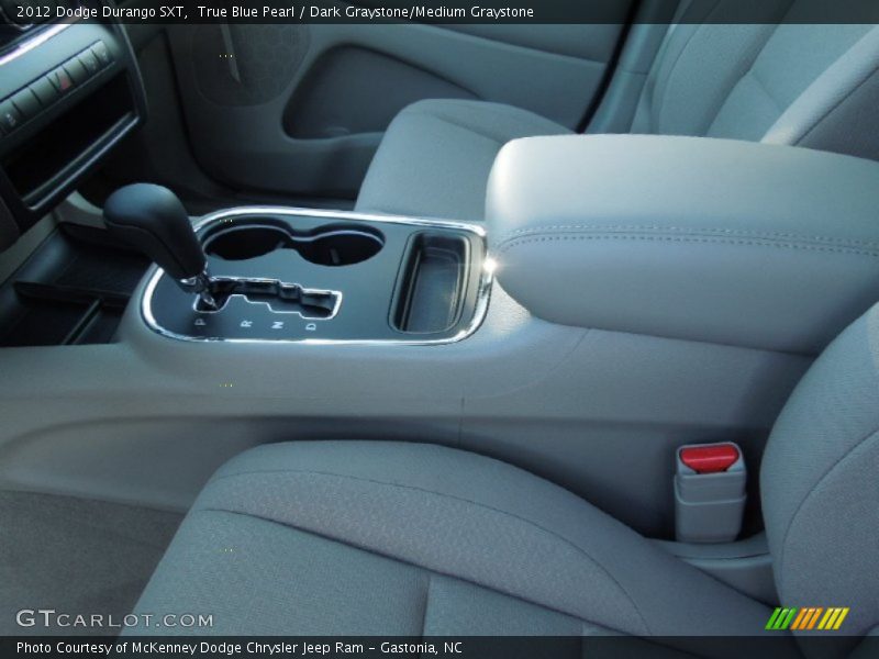 True Blue Pearl / Dark Graystone/Medium Graystone 2012 Dodge Durango SXT