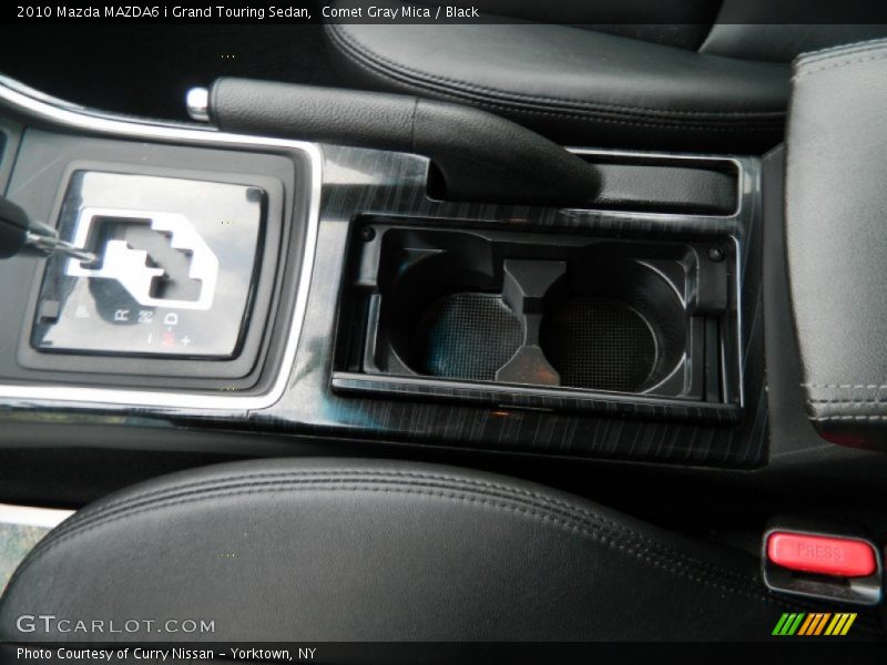 Comet Gray Mica / Black 2010 Mazda MAZDA6 i Grand Touring Sedan