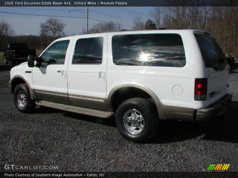 Oxford White / Medium Pebble 2005 Ford Excursion Eddie Bauer 4x4