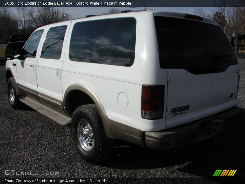 Oxford White / Medium Pebble 2005 Ford Excursion Eddie Bauer 4x4