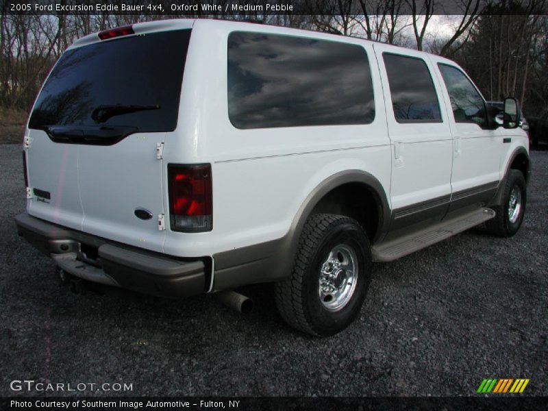 Oxford White / Medium Pebble 2005 Ford Excursion Eddie Bauer 4x4