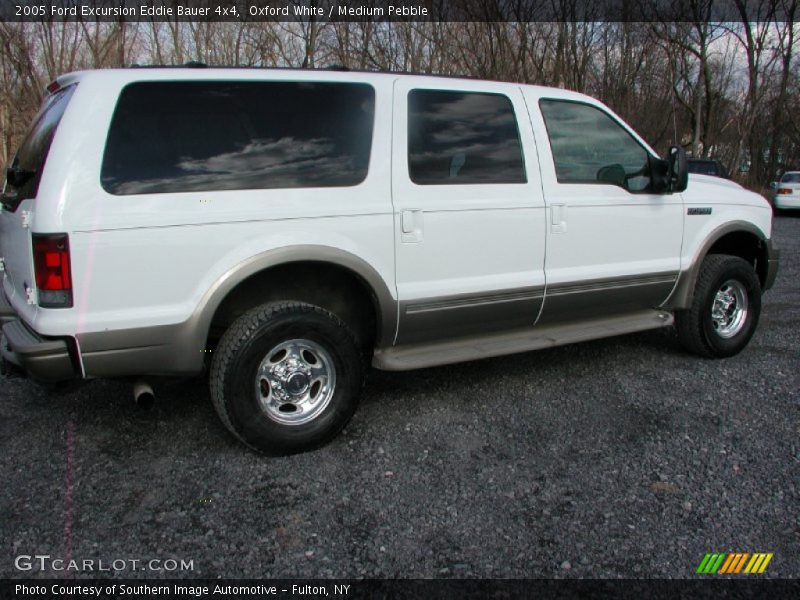 Oxford White / Medium Pebble 2005 Ford Excursion Eddie Bauer 4x4