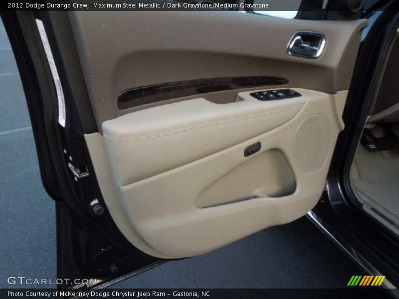 Maximum Steel Metallic / Dark Graystone/Medium Graystone 2012 Dodge Durango Crew