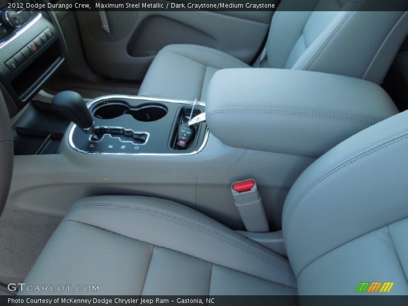 Maximum Steel Metallic / Dark Graystone/Medium Graystone 2012 Dodge Durango Crew