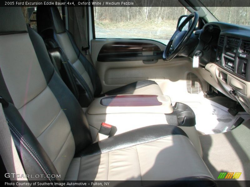 Oxford White / Medium Pebble 2005 Ford Excursion Eddie Bauer 4x4