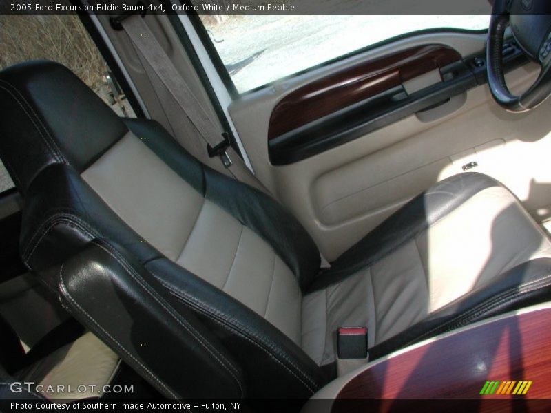 Oxford White / Medium Pebble 2005 Ford Excursion Eddie Bauer 4x4
