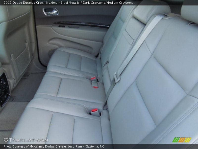 Maximum Steel Metallic / Dark Graystone/Medium Graystone 2012 Dodge Durango Crew