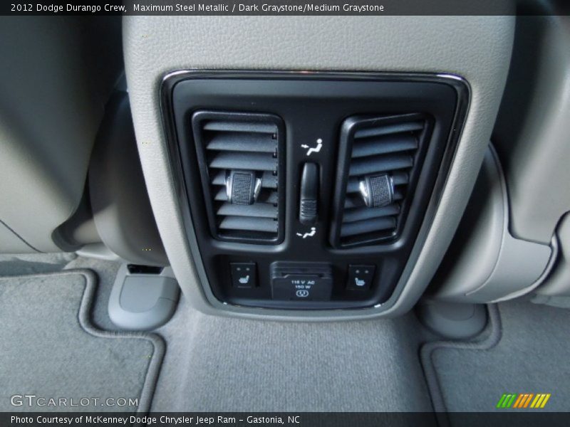 Maximum Steel Metallic / Dark Graystone/Medium Graystone 2012 Dodge Durango Crew
