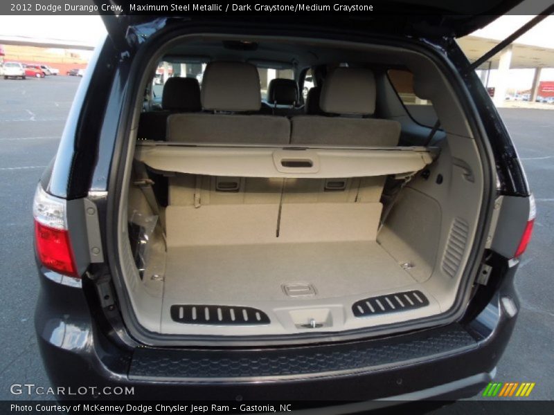 Maximum Steel Metallic / Dark Graystone/Medium Graystone 2012 Dodge Durango Crew