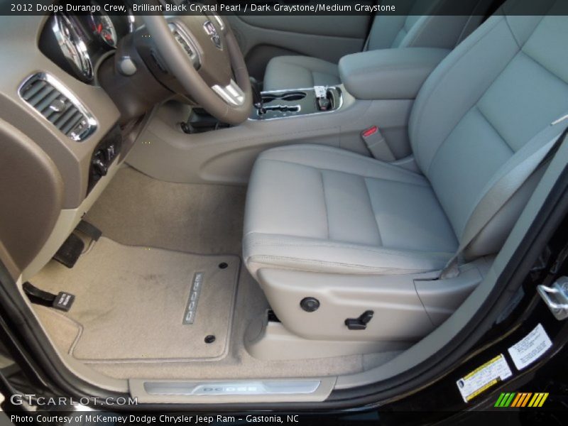  2012 Durango Crew Dark Graystone/Medium Graystone Interior