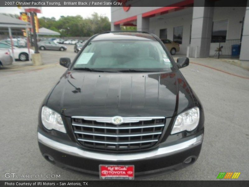 Brilliant Black / Pastel Slate Gray 2007 Chrysler Pacifica Touring