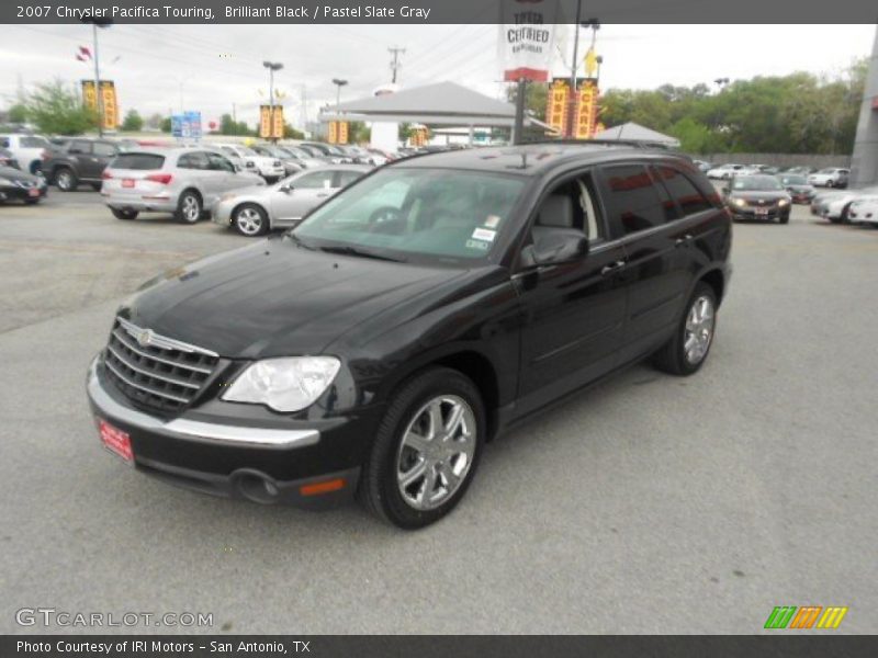 Brilliant Black / Pastel Slate Gray 2007 Chrysler Pacifica Touring