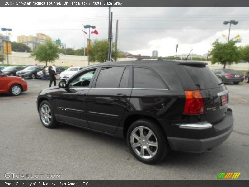 Brilliant Black / Pastel Slate Gray 2007 Chrysler Pacifica Touring