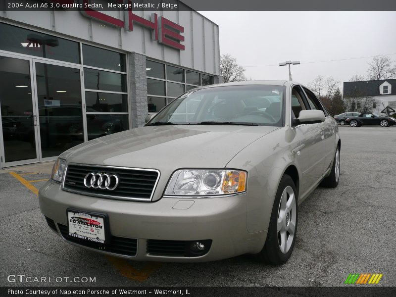 Melange Metallic / Beige 2004 Audi A6 3.0 quattro Sedan