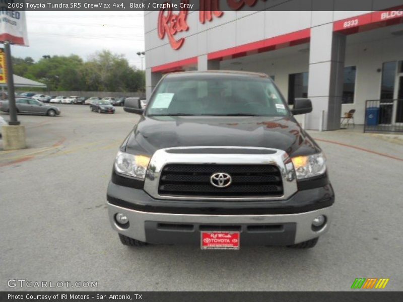 Black / Graphite Gray 2009 Toyota Tundra SR5 CrewMax 4x4