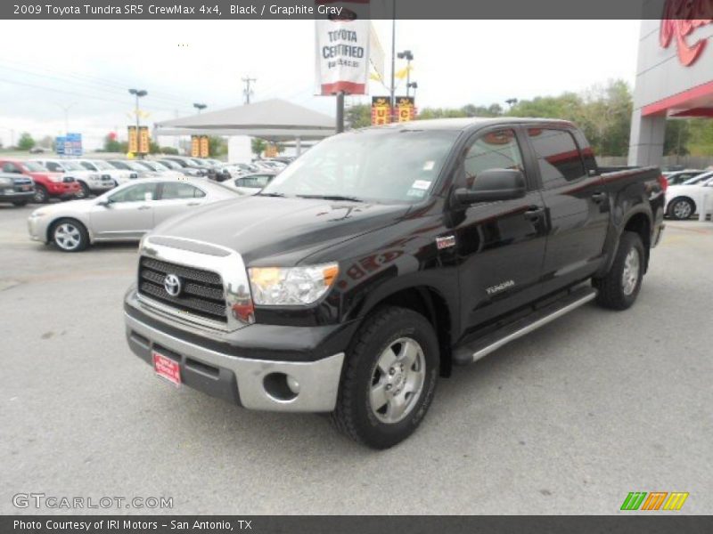 Black / Graphite Gray 2009 Toyota Tundra SR5 CrewMax 4x4