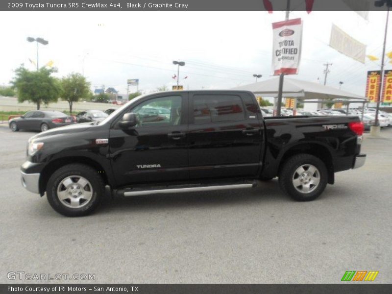 Black / Graphite Gray 2009 Toyota Tundra SR5 CrewMax 4x4