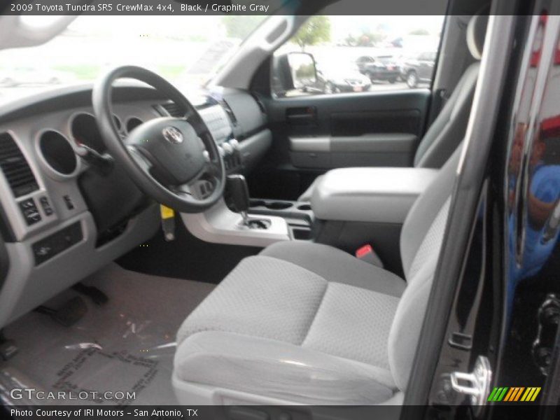 Black / Graphite Gray 2009 Toyota Tundra SR5 CrewMax 4x4
