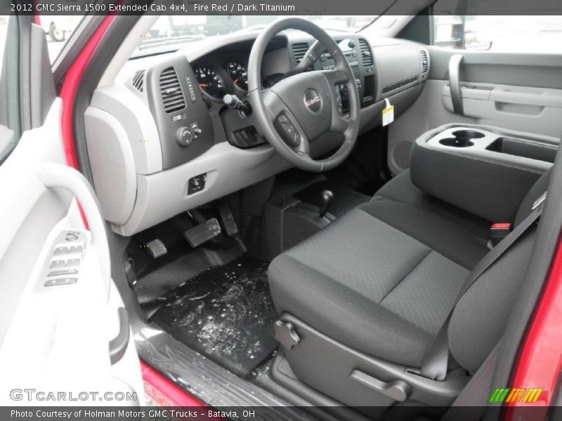 Fire Red / Dark Titanium 2012 GMC Sierra 1500 Extended Cab 4x4