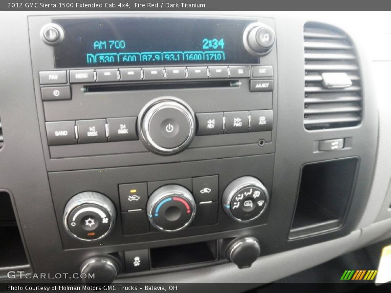 Fire Red / Dark Titanium 2012 GMC Sierra 1500 Extended Cab 4x4