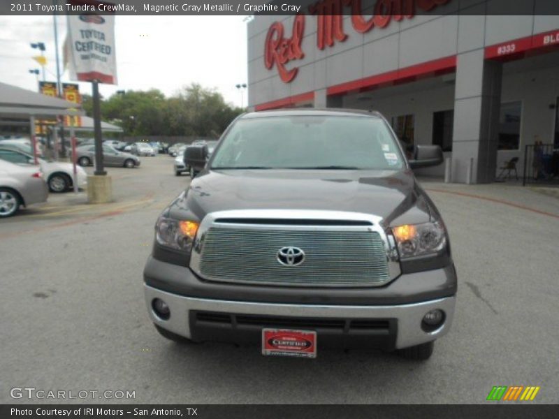 Magnetic Gray Metallic / Graphite Gray 2011 Toyota Tundra CrewMax