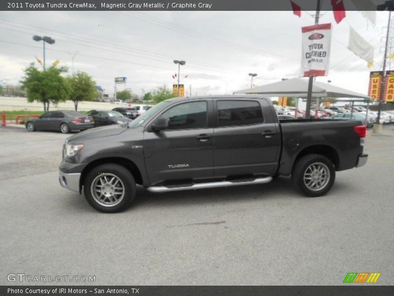 Magnetic Gray Metallic / Graphite Gray 2011 Toyota Tundra CrewMax