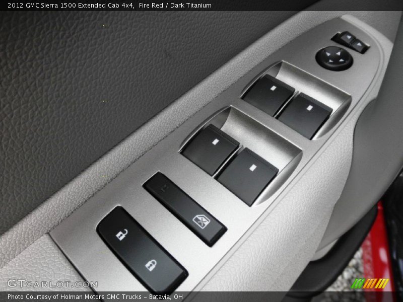 Fire Red / Dark Titanium 2012 GMC Sierra 1500 Extended Cab 4x4