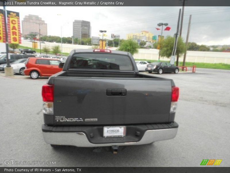 Magnetic Gray Metallic / Graphite Gray 2011 Toyota Tundra CrewMax