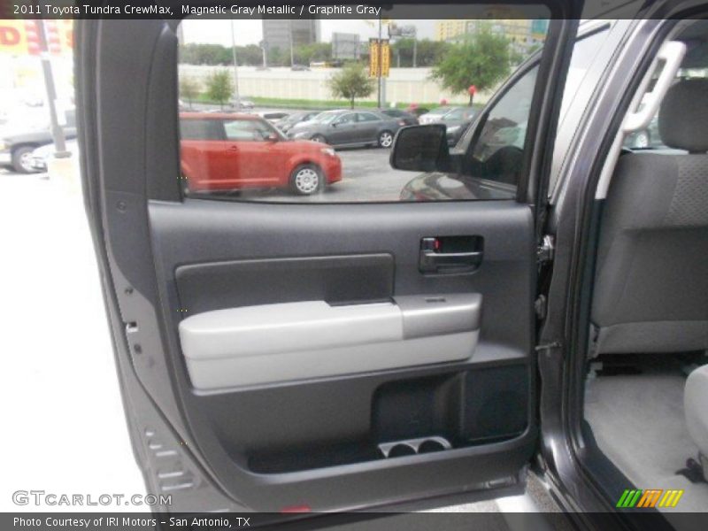 Magnetic Gray Metallic / Graphite Gray 2011 Toyota Tundra CrewMax