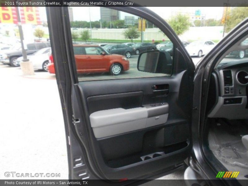 Magnetic Gray Metallic / Graphite Gray 2011 Toyota Tundra CrewMax