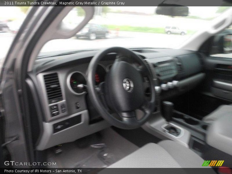 Magnetic Gray Metallic / Graphite Gray 2011 Toyota Tundra CrewMax