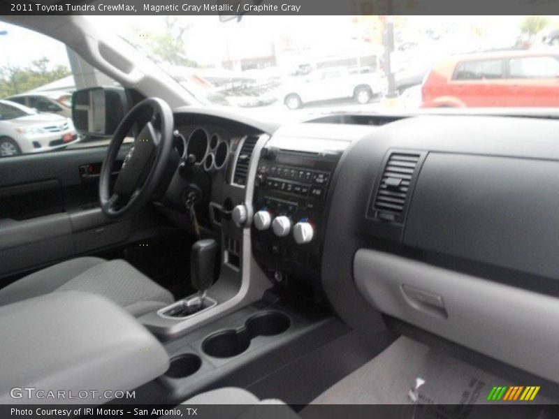 Magnetic Gray Metallic / Graphite Gray 2011 Toyota Tundra CrewMax