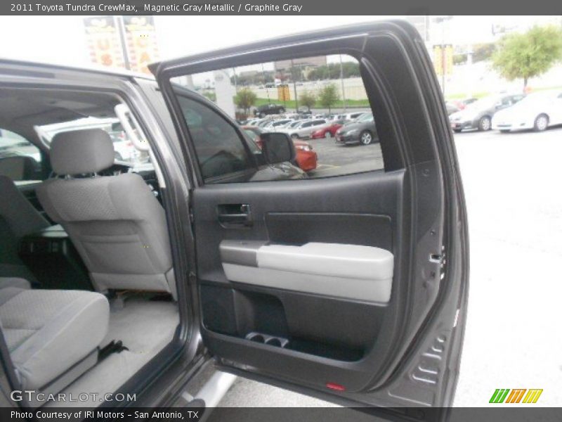 Magnetic Gray Metallic / Graphite Gray 2011 Toyota Tundra CrewMax
