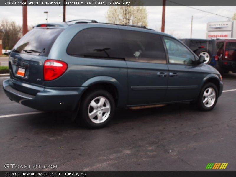 Magnesium Pearl / Medium Slate Gray 2007 Dodge Grand Caravan SXT