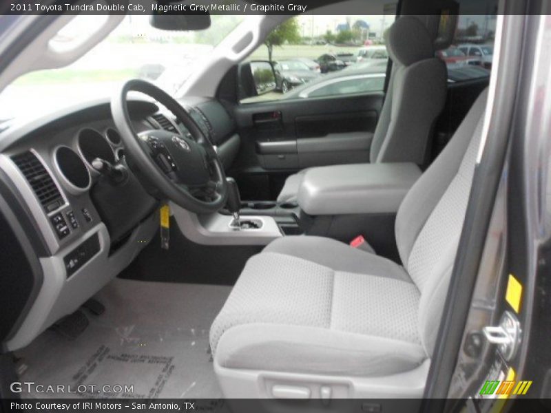 Magnetic Gray Metallic / Graphite Gray 2011 Toyota Tundra Double Cab