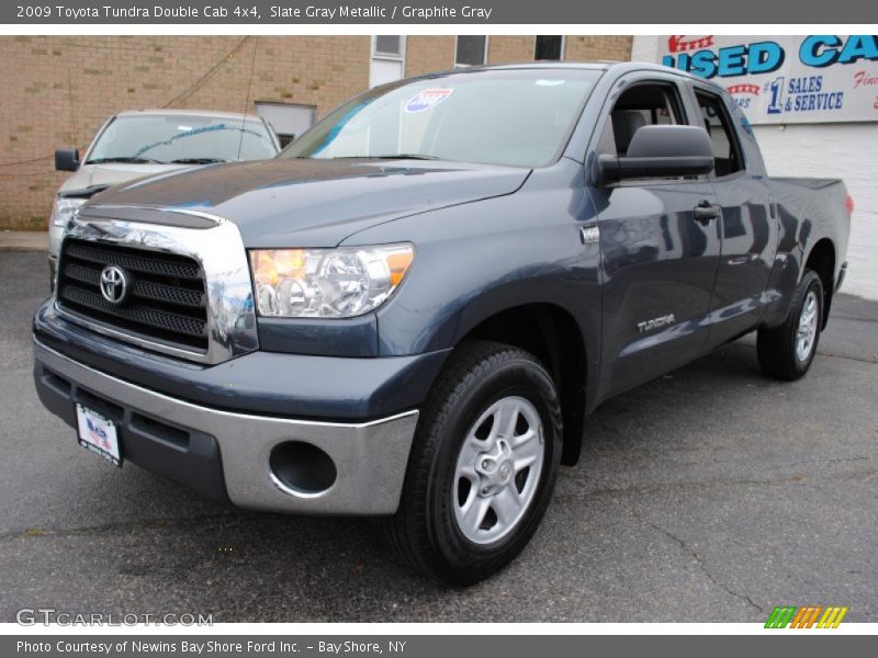 Slate Gray Metallic / Graphite Gray 2009 Toyota Tundra Double Cab 4x4