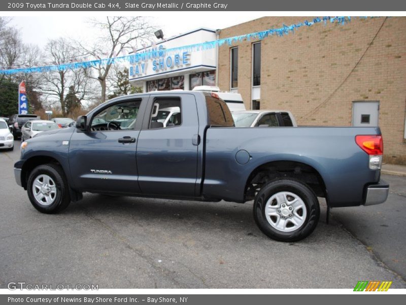 Slate Gray Metallic / Graphite Gray 2009 Toyota Tundra Double Cab 4x4