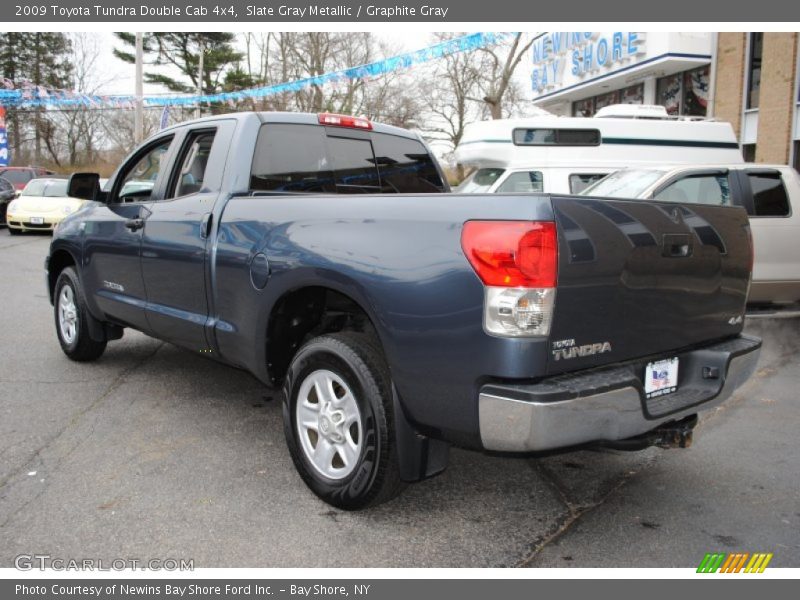 Slate Gray Metallic / Graphite Gray 2009 Toyota Tundra Double Cab 4x4
