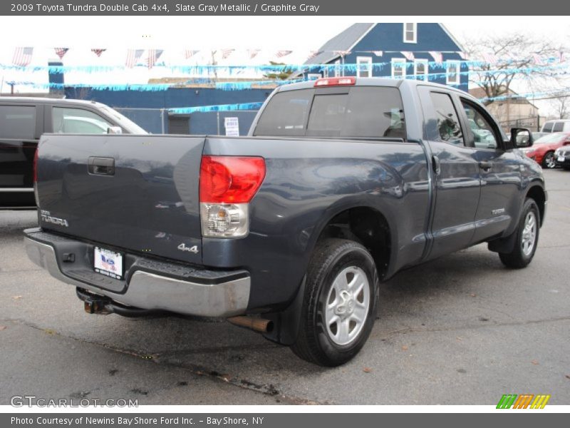 Slate Gray Metallic / Graphite Gray 2009 Toyota Tundra Double Cab 4x4