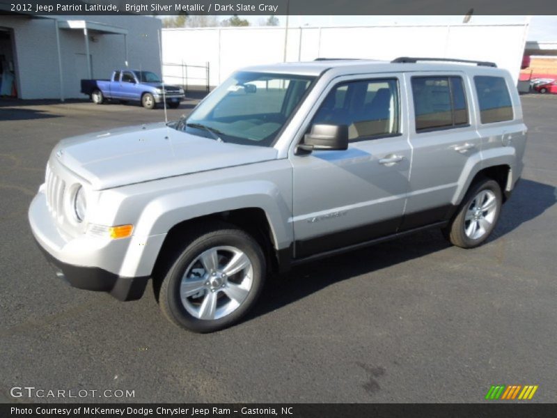 Bright Silver Metallic / Dark Slate Gray 2012 Jeep Patriot Latitude