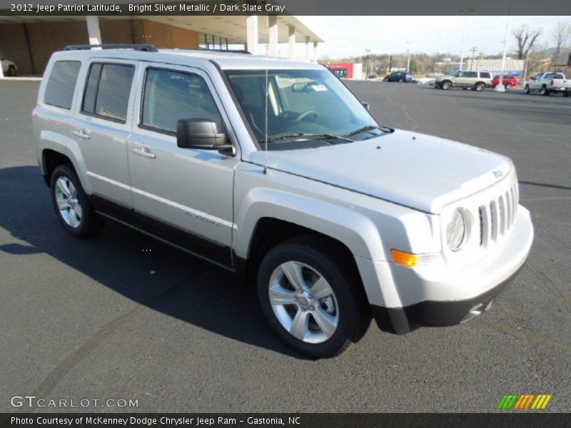 Bright Silver Metallic / Dark Slate Gray 2012 Jeep Patriot Latitude