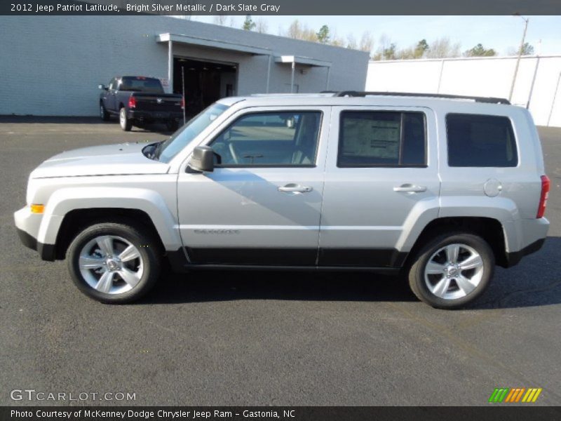 Bright Silver Metallic / Dark Slate Gray 2012 Jeep Patriot Latitude